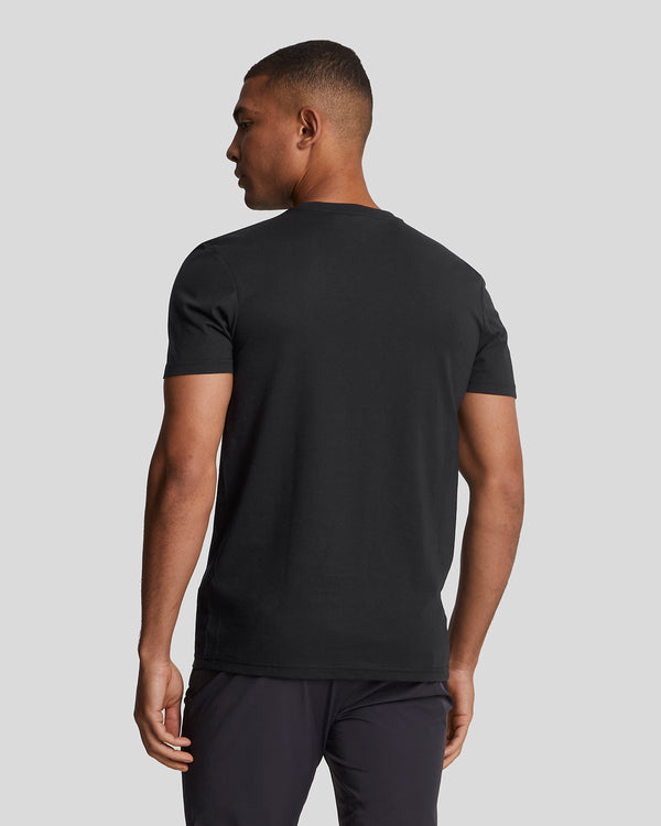 Lyle & Scott Sports Short Sleeve Martin T-Shirt Jet Black