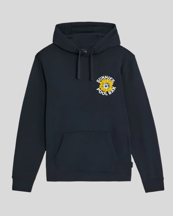 Lyle & Scott Sunnies Pool Bar Graphic Pullover Hoodie Dark Navy