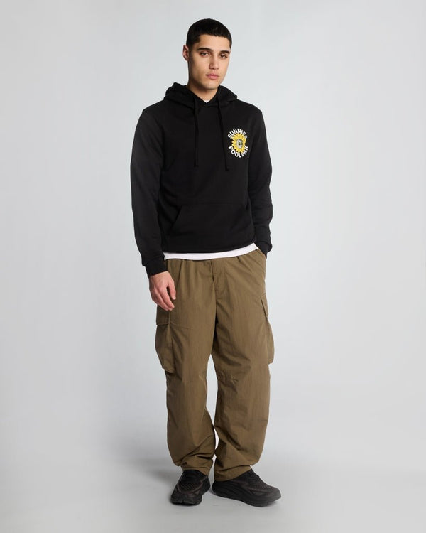 Lyle & Scott Sunnies Pool Bar Graphic Pullover Hoodie Jet Black