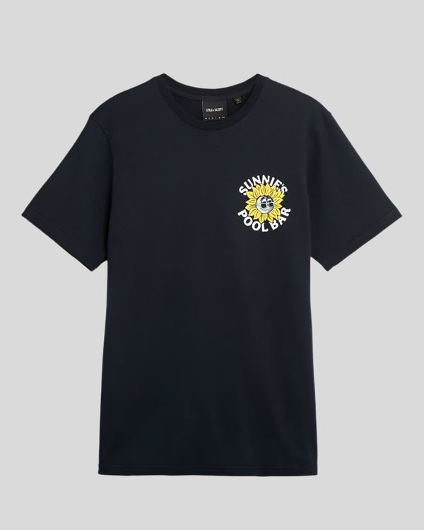 Lyle & Scott Sunnies Pool Bar Graphic T-Shirt Dark Navy
