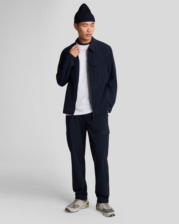 lyle & scott Superfine Cotton Contrast T-Shirt White/ Dark Navy