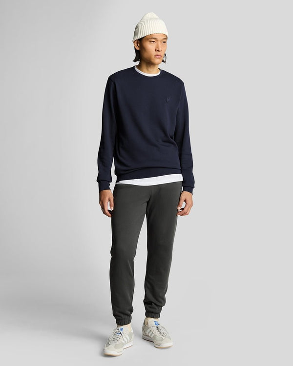 lyle & scott Superfine Cotton Crew Neck Sweatshirt Dark Navy