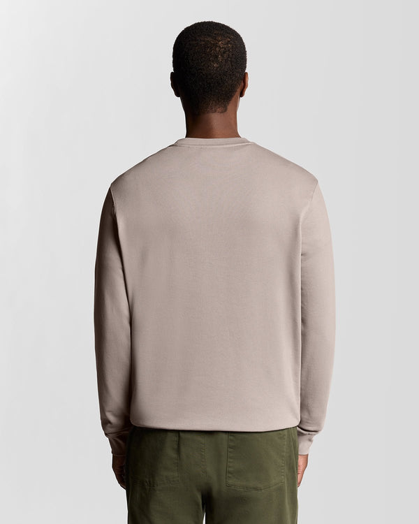 Lyle & Scott Superfine Cotton Crew Neck Sweatshirt Fife