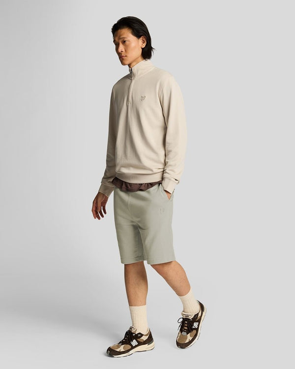 lyle & scott Superfine Cotton Sweat Shorts Willow Grey