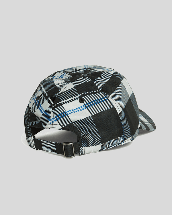 lyle & scott Tartan Check Baseball Cap Jet Black/ White