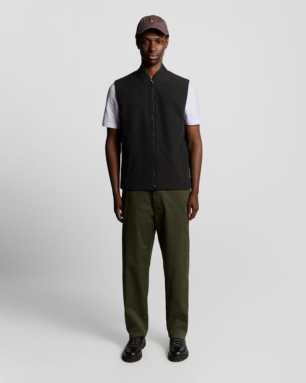 lyle & scott Technical Stretch Softshell Gilet Lacquer