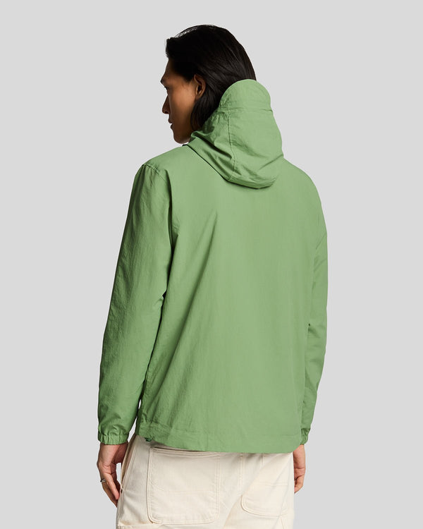 Lyle & Scott Water Resistant Hooded Jacket Smoke Green