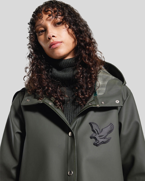 Lyle & Scott Women's Stutterheim Mosebacke Jacket Green