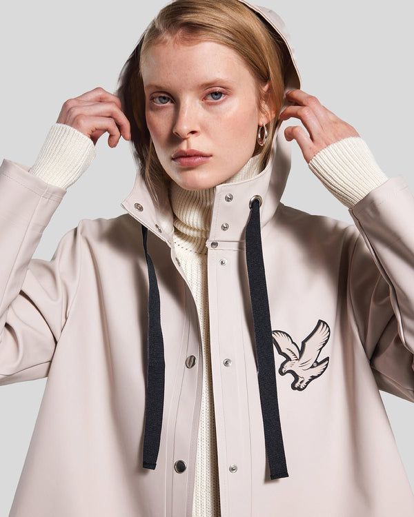 Lyle & Scott Women's Stutterheim Mosebacke Jacket Light Sand