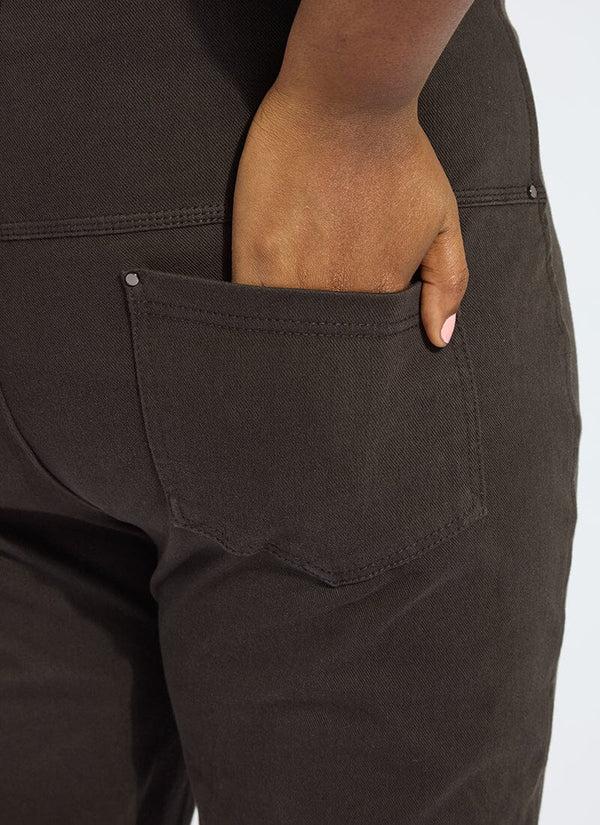 Lyssé Ankle Denim Baby Bootcut (Curvy 27" Inseam) Indigo