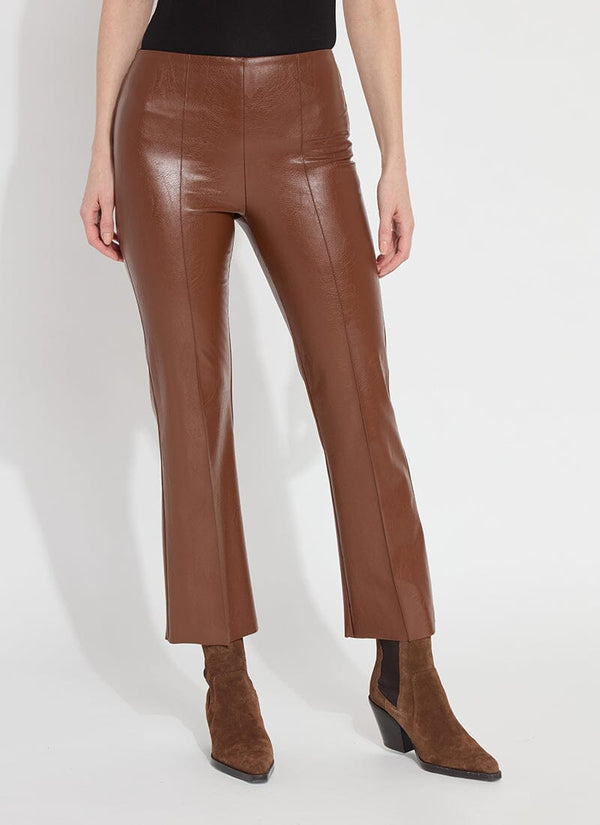 Lyssé Ankle Elysse Vegan Leather (27.5" Inseam) Extra Ordinary Red