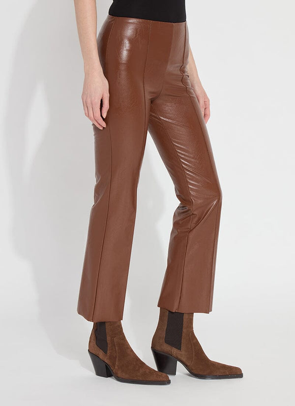 Lyssé Ankle Elysse Vegan Leather (27.5" Inseam) Extra Ordinary Red