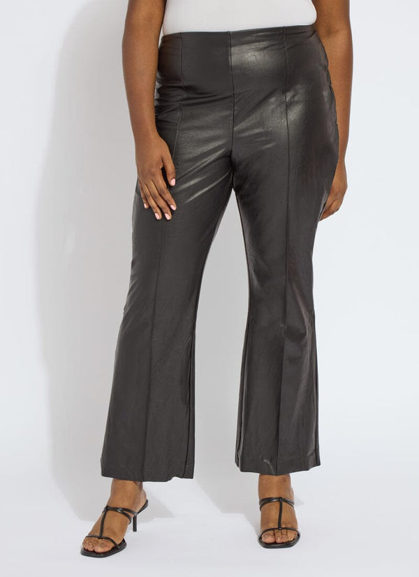 lyssé Ankle Elysse Vegan Leather (Plus Size 27.5 inseam) Whiskey