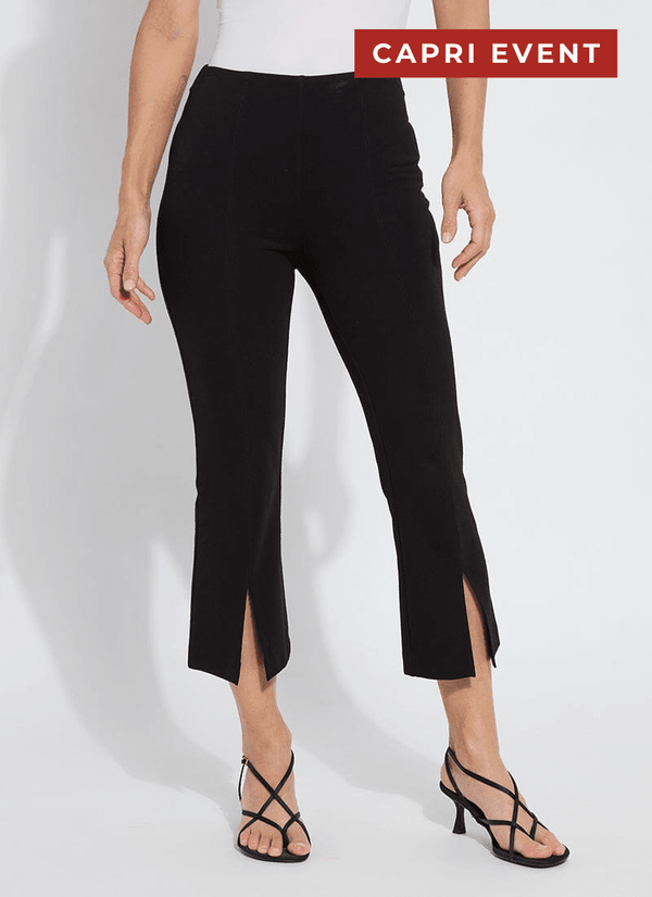 Lyssé Chantae Split Ankle Kick Flare (24" Inseam) True Navy