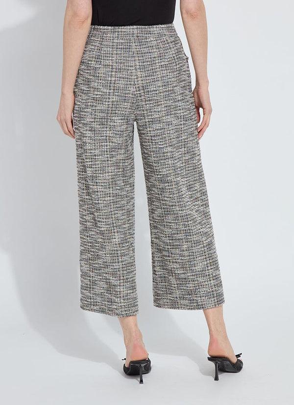 Lyssé Charlotte Ankle St Tweed Palazzo (25 Inseam) Multi Color