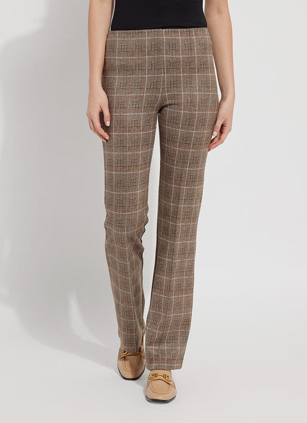 lyssé Elysse Pant - Cottage Plaid (33" Inseam) Cottage Plaid