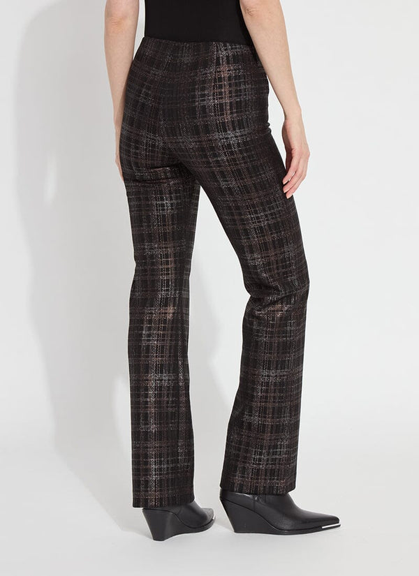 Lyssé Elysse Pant Neoprene (33" Inseam) Night Out Plaid