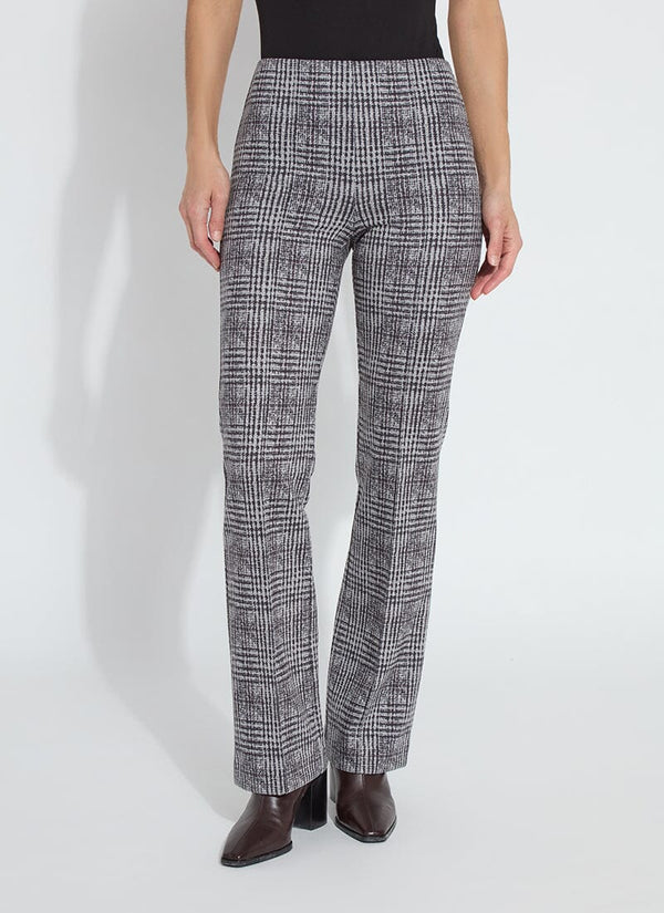 Lyssé Elysse Pant Neoprene (33" Inseam) Sublime Plush Plaid