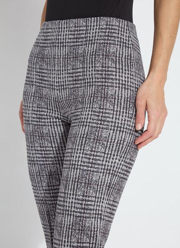 Lyssé Elysse Pant Neoprene (33" Inseam) Sublime Plush Plaid