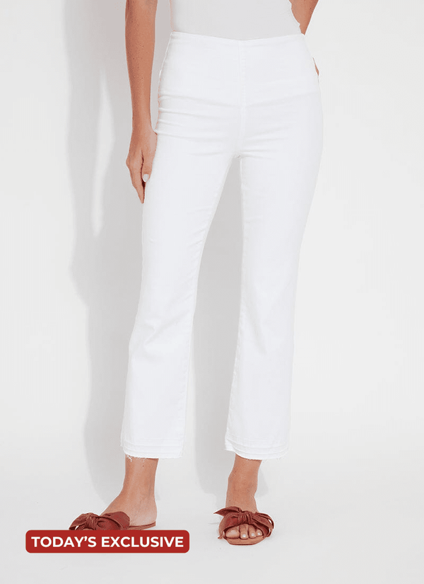 Lyssé 'Holding Power' Premium Denim Baby Boot (27" Inseam) Indigo Black