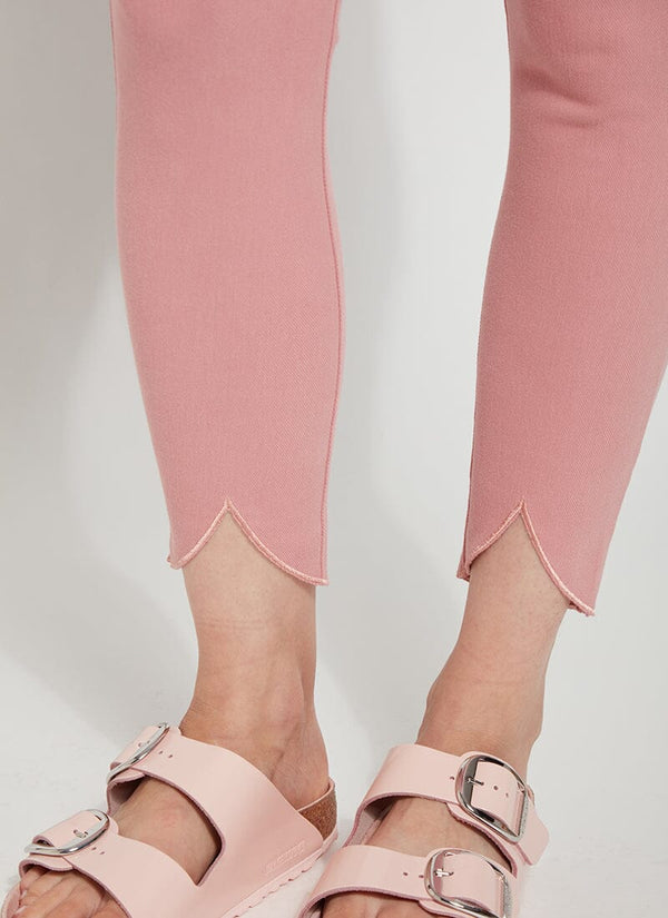 Lyssé Lynette Tulip Hem Denim W Pocket (25.5" Inseam) Pink Clay