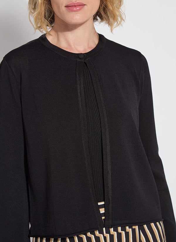 Lyssé Allegra Feather Weight Duster Black