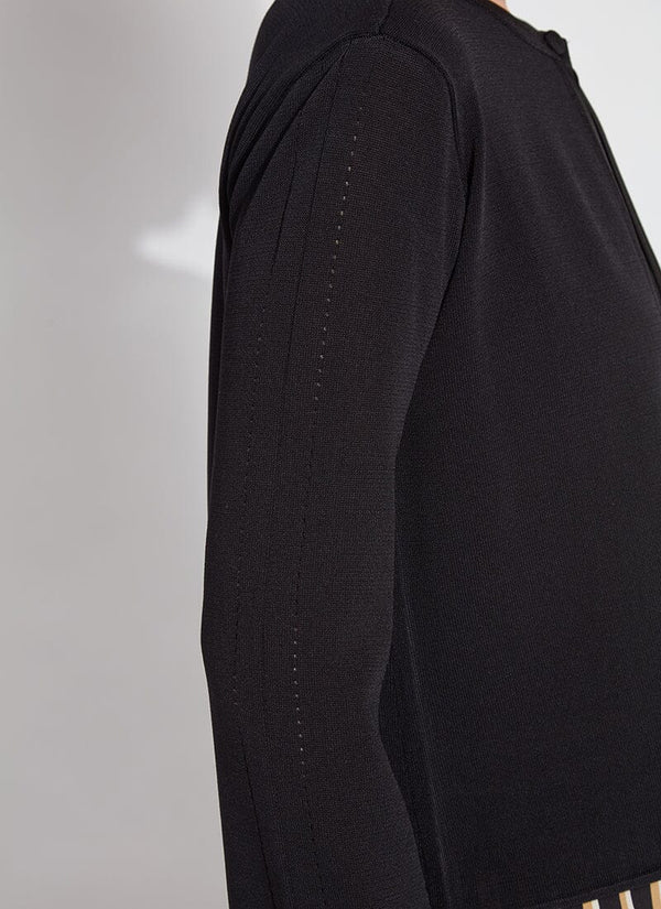 Lyssé Allegra Feather Weight Duster Black