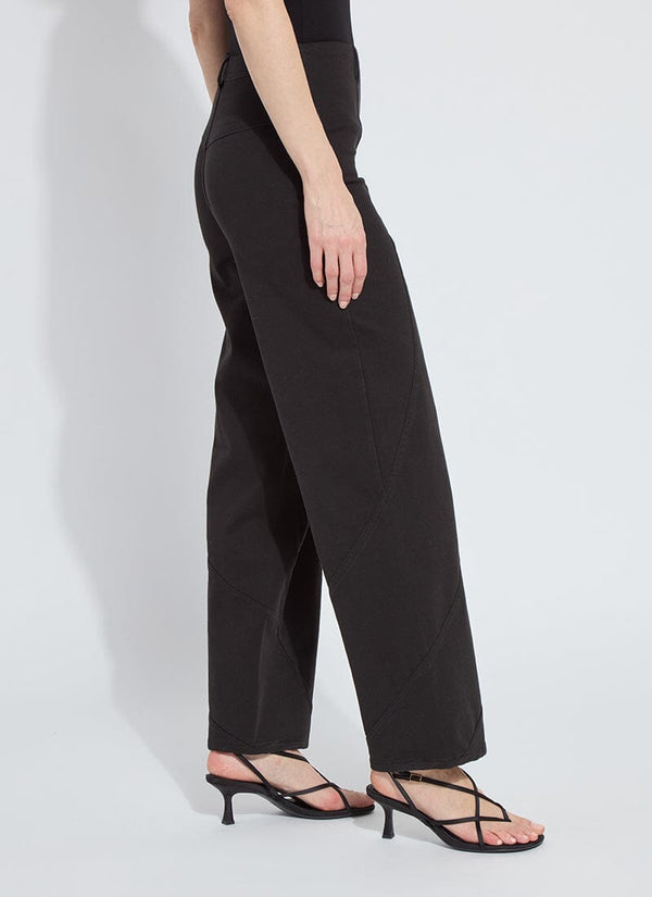 Lyssé Amabel Seamed Barrel Black