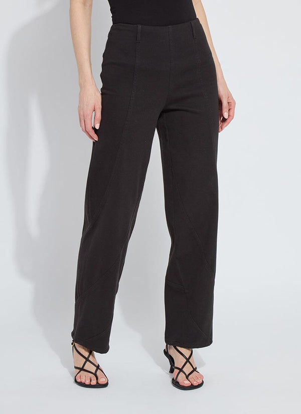 lyssé Amabel Seamed Barrel Black