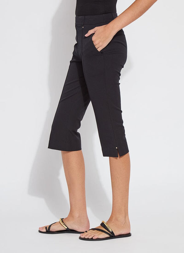 Lyssé Amanda Capri Pant (18.5" Inseam) Black