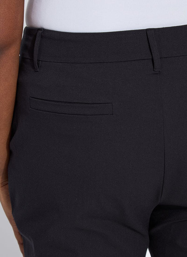 Lyssé Amanda Capri Pant (Curvy 18.5" Inseam) Black