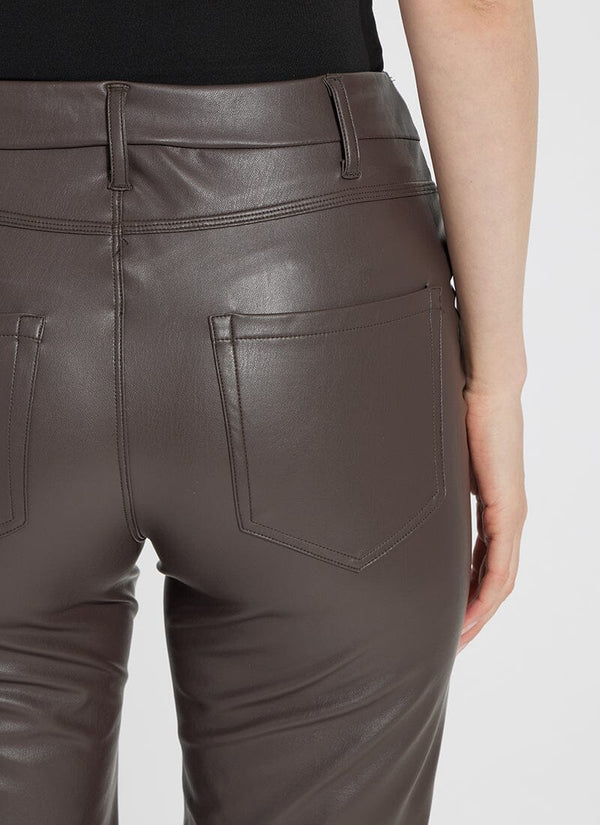 Lyssé Amara Straight Pant (30" Inseam) Black