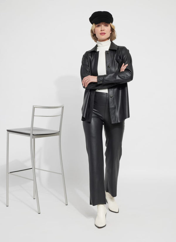 Lyssé Amara Straight Pant (30" Inseam) Black