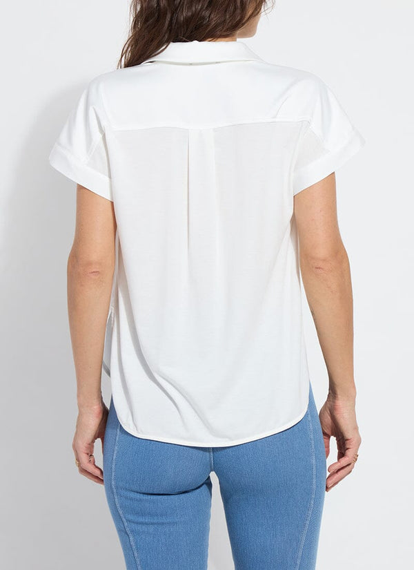 Lyssé Amaya Pull On Top Off White