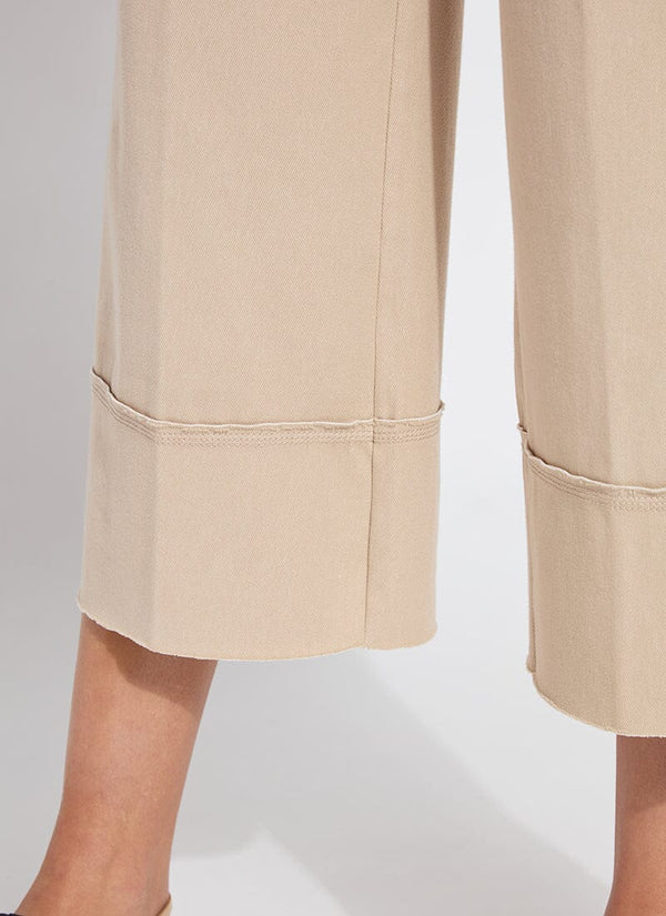 Lyssé Analia Wide Leg Denim (25" Inseam) Linen