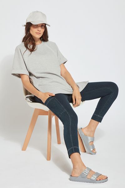 Lyssé Andrea Top Heather Grey