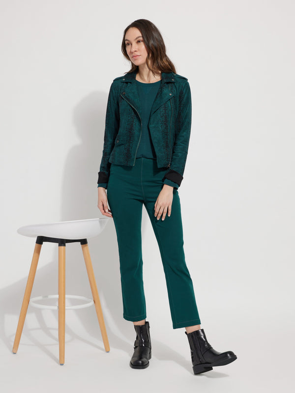 Lyssé Baby Bootcut Denim (27" Inseam) Lily Pad