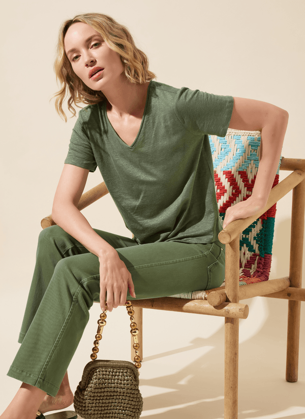 lyssé Baby Bootcut Denim (27" Inseam) Pink Crush