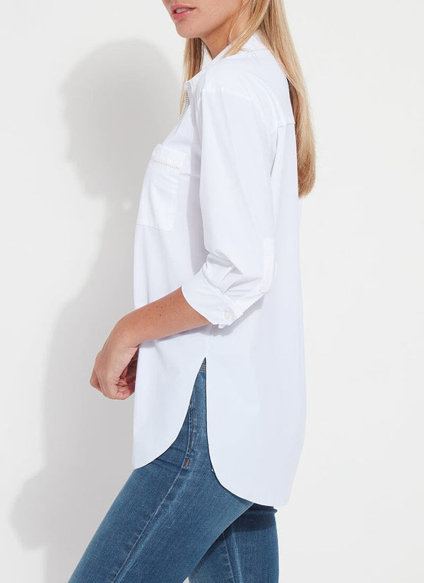 Lyssé Belynda Button Down White