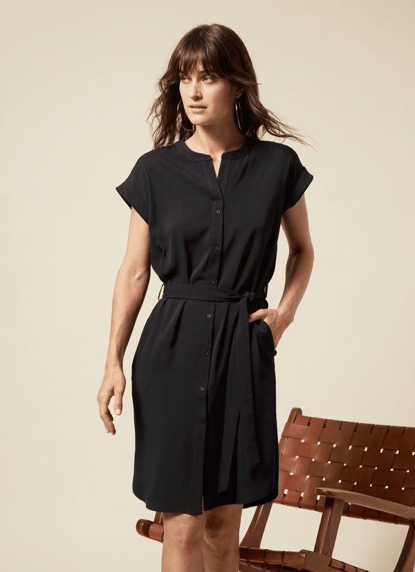 Lyssé Blakely Pull On Dress Curvy Black