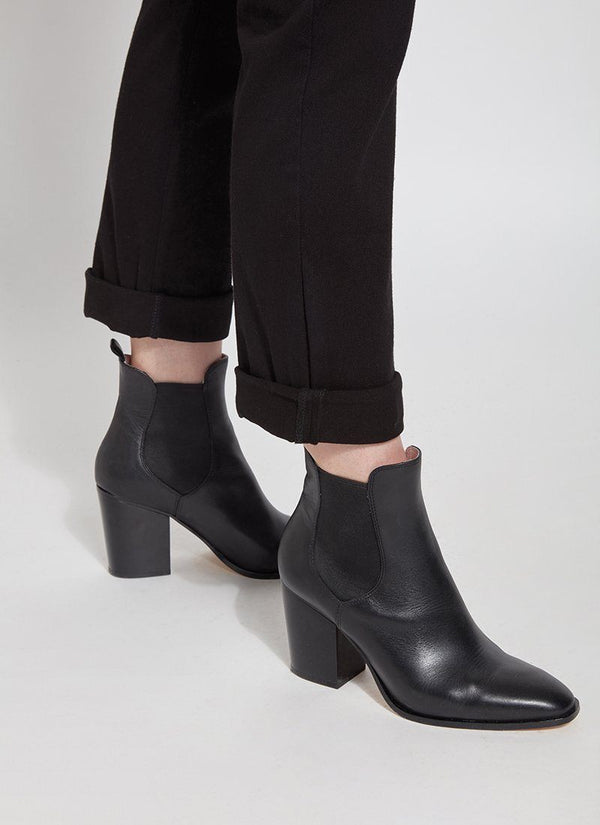 Lyssé Boyfriend Denim Curvy Bleached Blue