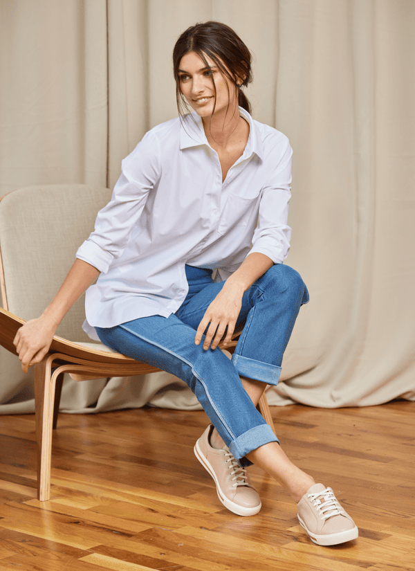 Lyssé Boyfriend Repreve Light Wash (Denim)