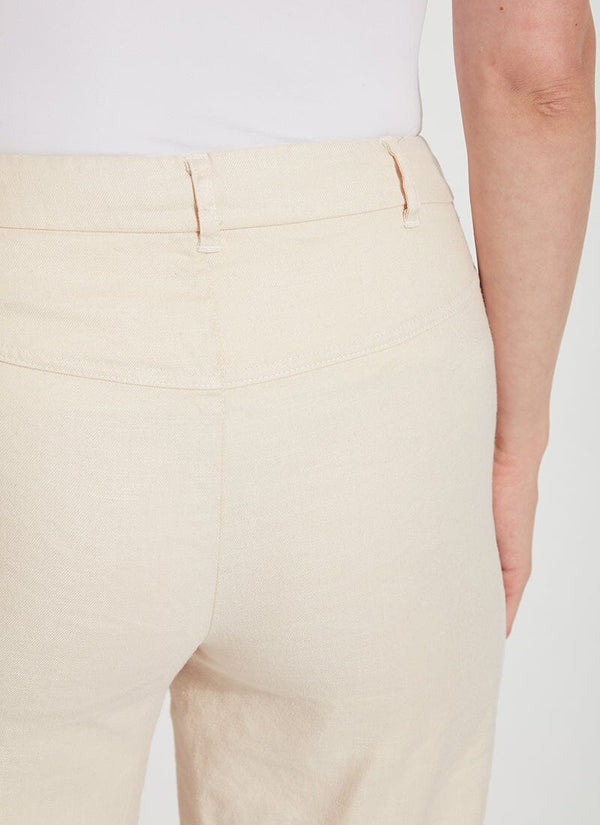 Lyssé Brooke Linen Pant Crisp Chino