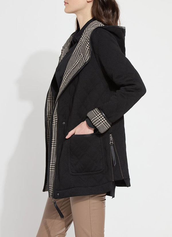 Lyssé Ciana Quilted Parka Black