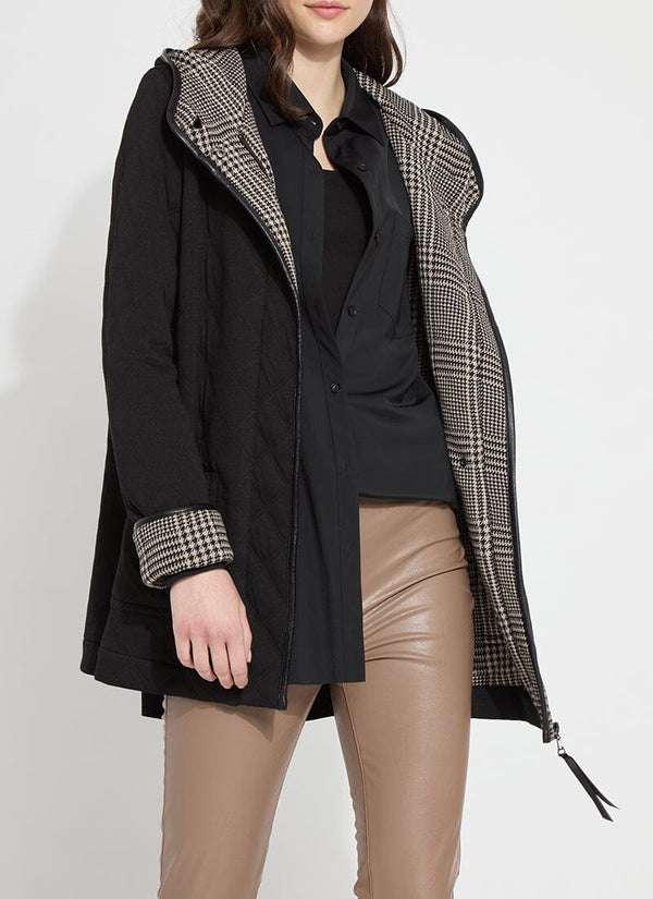lyssé Ciana Quilted Parka Black
