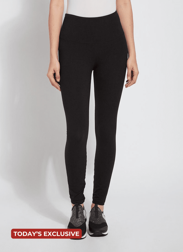 Lyssé Classic Cotton Legging (28" Inseam) Black
