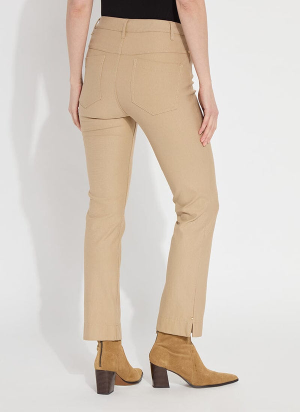 Lyssé Coated Denim Straight Leg (28" Inseam) Nutshell