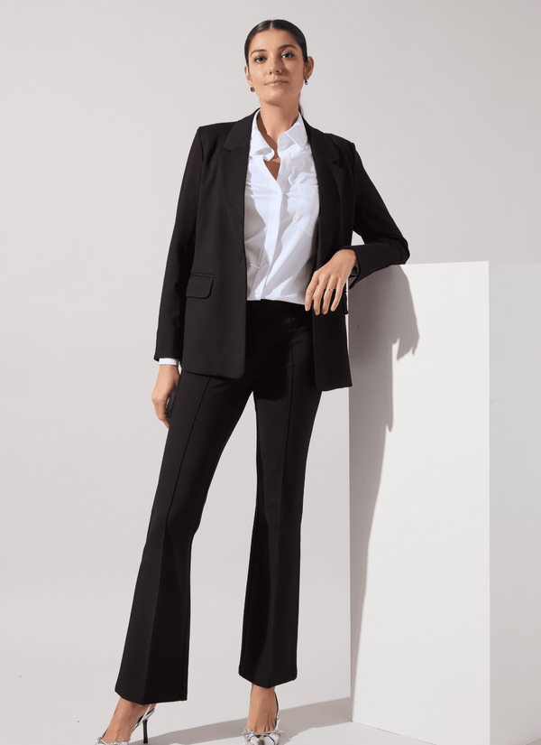 Lyssé Connie Button Down Black