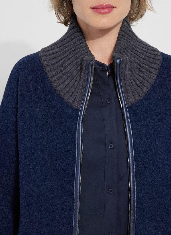 Lyssé Cozy Neva Coat True Navy