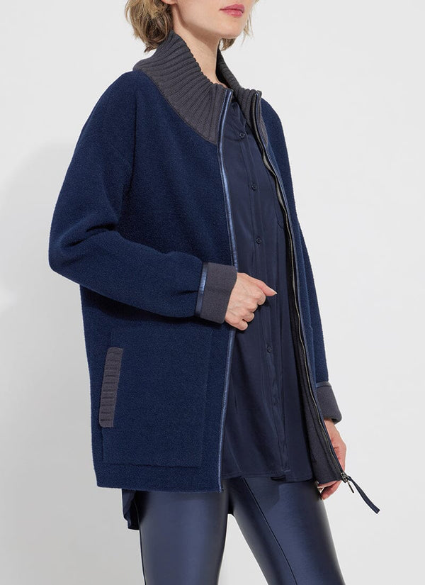 Lyssé Cozy Neva Coat True Navy